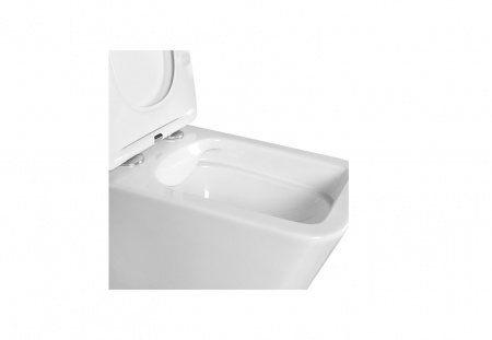 Унитаз подвесной безободковый AQUATEK ЛИБРА NEW AQ0530N-00 525*360*290 мм, горизонтальный выпуск, тонкое сиденье с механизмом плавного закрывания, крепеж Унитаз подвесной безободковый AQUATEK ЛИБРА NEW AQ0530N-00 525*360*290 мм, горизонтальный выпуск, тонкое сиденье с механизмом плавного закрывания, крепеж