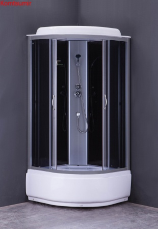 Душевая кабина Loranto CS-6690 G, 90х90х215, поддон 40 см