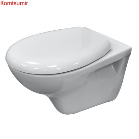 Унитаз подвесной Kale OPTIMUM 350х400х515 безободковый с сиденьем без микролифта, белый Унитаз подвесной Kale OPTIMUM 350х400х515 безободковый с сиденьем без микролифта, белый