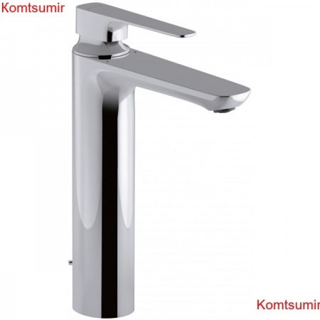 Смеситель для раковины - чаши Jacob Delafon Aleo+ с донным клапаном, хром (E72337-CP)