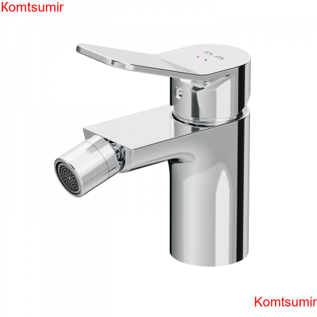 AM.PM F85A83100 X-Joy, смеситель д/биде излив 100 мм с д/к , хром, шт.