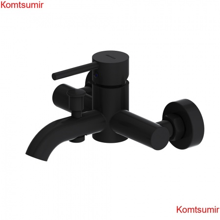 Damixa 361000300 Scandinavian Pure, смеситель для ванной и душа, чёрный