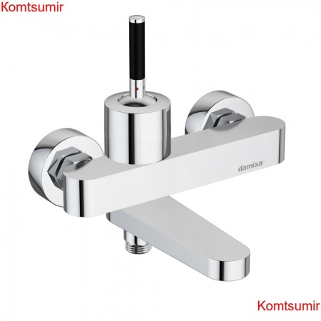 Damixa 291000000 ARC смеситель для ванны/душа  хром, поворотный излив