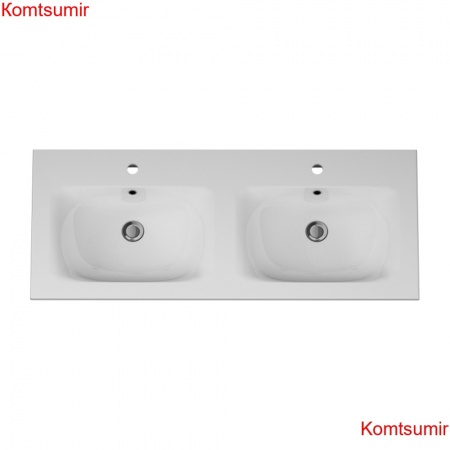 M70AWCD1202WG Spirit V2.0, Раковина мебельная, керамическая, 120 см, встроенная, цвет: белый, глянец