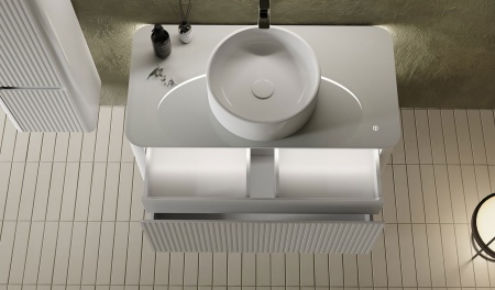 Тумба Lumino 100 подвесная Белая