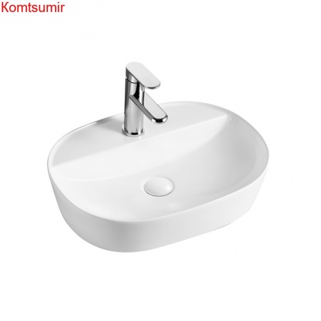 Раковина Azario, 505*385*120 мм., накладная, белая (AZ-2202)