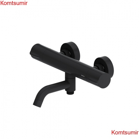 Damixa 363000300 Scandinavian Pure термостатический смеситель для ванной - душа, чёрный