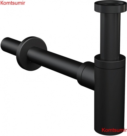 Сифон для раковины AlcaPlast A400 BLACK черный