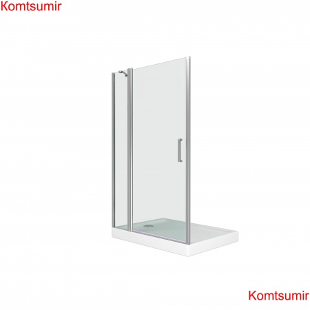 Душ.ограждение GOOD DOOR PANDORA WTW120-С-СH (L/R) Прямая 1200х1850 стекло Прозрачное, 6мм (б/поддона и автослива) WTW120