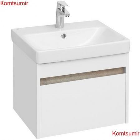 Тумба под раковину AQUATON Марти 55 подвесная, Белый/Дуб Эндгрейн (1A263201MY010) Тумба под раковину AQUATON Марти 55 подвесная, Белый/Дуб Эндгрейн (1A263201MY010)